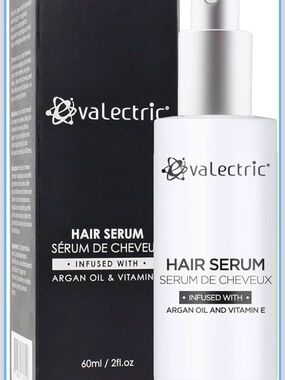 Valectric Hair Serum in White – Argan Oil & Vitamin E (538)
